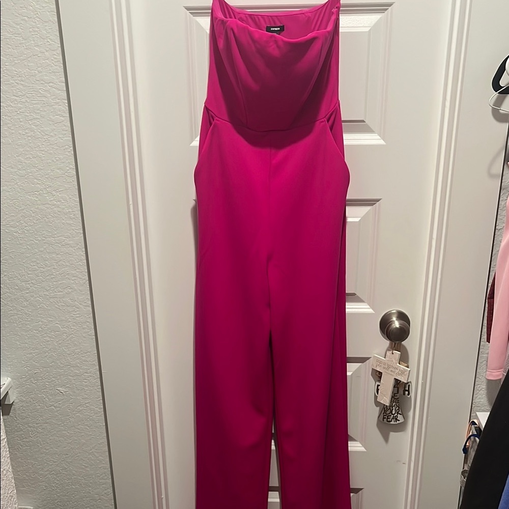 Elegant Pink Jumpsuit